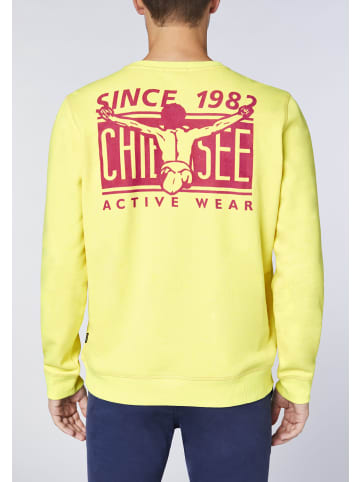 Chiemsee Sweatshirt in Gelb