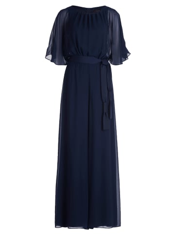Vera Mont Jumpsuit mit Bindegürtel in Night Sky