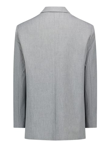 BETTY & CO Longblazer mit Taschen in Grey Melange