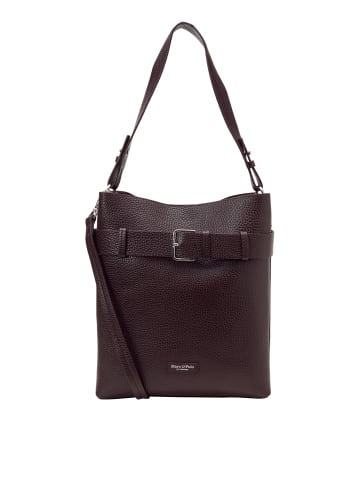 Marc O'Polo Hobo Bag Model Brinja medium in Black Cherry