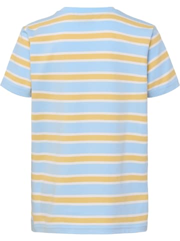 Hummel T-Shirt S/S Hmljump Stripe T-Shirt S/S in CERULEAN