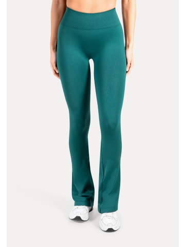SMILODOX Schlagleggings Oriana in Dunkelgrün