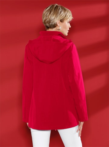 Sieh an! Softshell-Jacke in rot