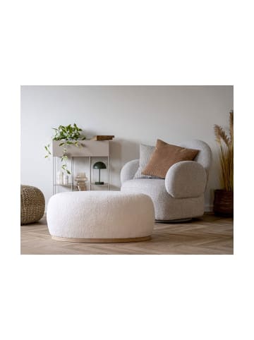 ebuy24 Sessel Messina Hellgrau 85 x 87 cm