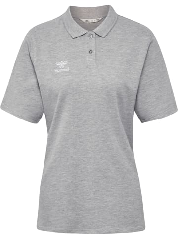 Hummel Poloshirt Hmlgo 2.0 Polo Woman in GREY MELANGE