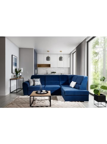 MF Design Silver Recamiere Rechts in Navyblau -  (L) 270 x (B) 270 x (H) 93 cm
