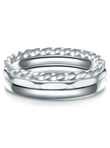 Eastside NY Ring Edelstahl in silber