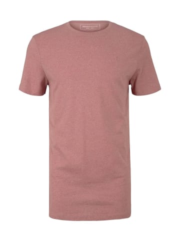 TOM TAILOR Denim T-Shirt STRUCTURED-SHIRT in Rosa