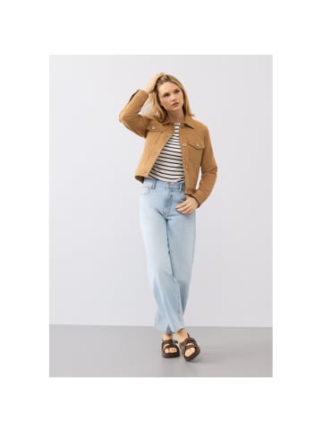 Bolongaro Trevor Lederjacke Ayla Trucker in braun