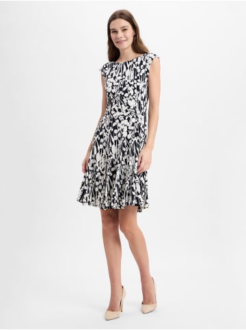 Ambiance Kleid in schwarz weiß - 0002