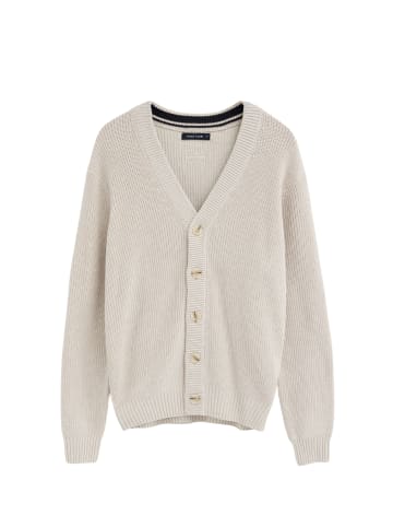 Polo Club Pullover RHODES CARDIGAN in Creme