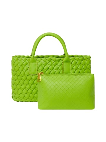IZIA Women 2-In-1 Tote Bag Set in Neon Green