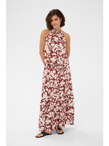 Kaffe Rock KAevie A-shape in Henna Chalk Flower