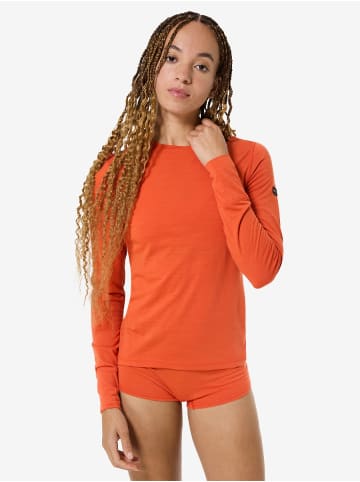 super.natural Merino Longsleeve W TUNDRA175 LS in rot
