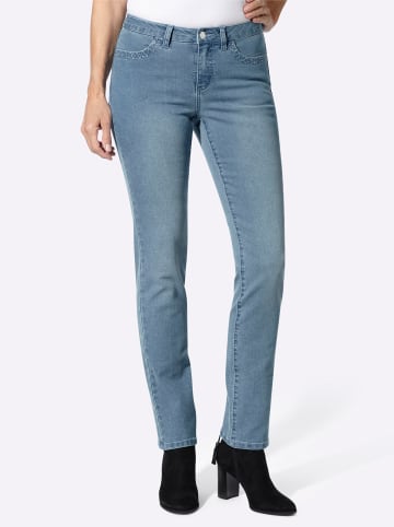 Sieh an! Jeans in blue-bleached