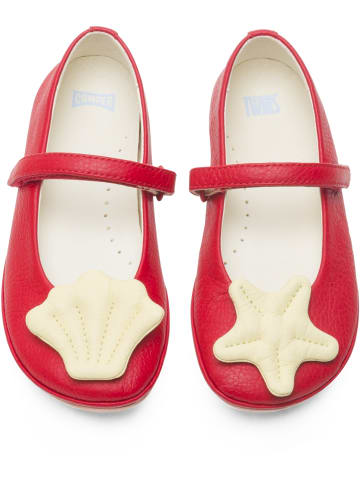 Camper Ballerinas " Twins " in Rot