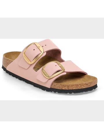 Birkenstock Sandale Arizona Big Buckle Nubuck Leather in Rose