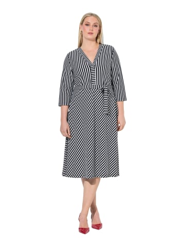 Ulla Popken Jerseykleid in schwarz