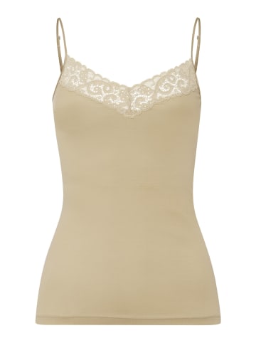 Hanro Spaghettitop Moments in moss green