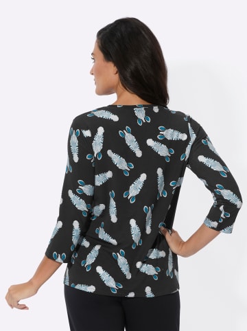 creation L Shirt in schwarz