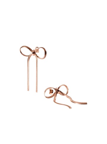 PURELEI Ohrringe Bow Rosegold