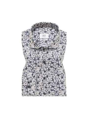 Eterna Langarmhemd in Grau