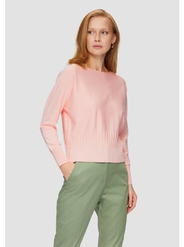 s.Oliver BLACK LABEL Strickpullover langarm in Pink