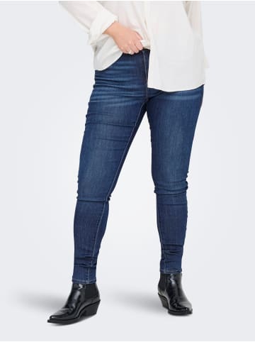 ONLY Carmakoma Skinny Jeans in Medium Blue Denim