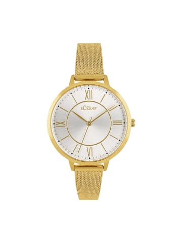 s.Oliver Quarzuhr 2040108 in gold
