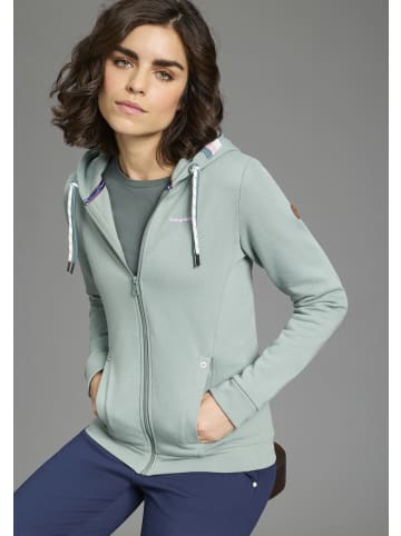 Kangaroos Kapuzensweatjacke in Salbei