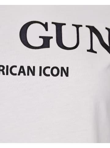 TOP GUN T-Shirt TG20214001 in white