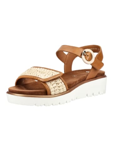 ara Sandalen in Cognac