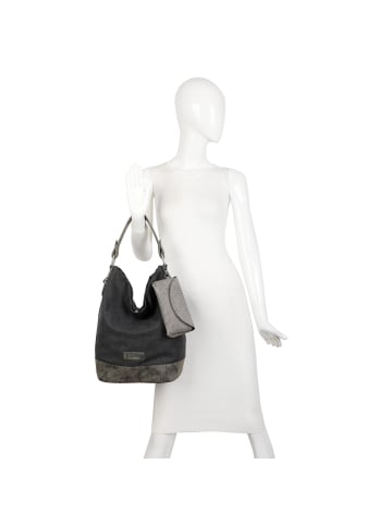 Fritzi aus Preußen Izzy07 Olga Canvas Schultertasche 27 cm black
