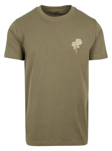 Mister Tee T-Shirt kurzarm in olive