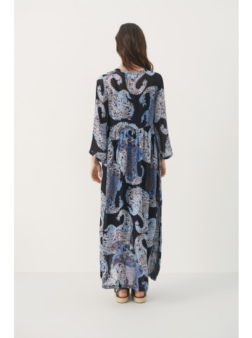 PART TWO Kleid PoloniaPW Relaxed fit in Dark Navy Paisley