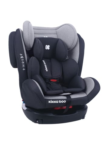 Kikkaboo Kindersitz 4 Fix Double Isofix in grau