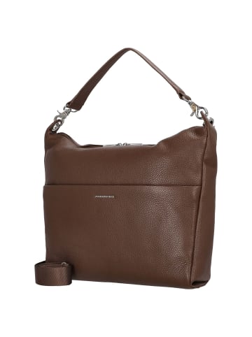 Mandarina Duck Mellow Leather Hobo - Schultertasche 33 cm (nero) in milk chocolate