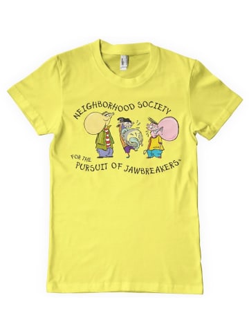 Cartoon Network T-Shirt "Ed, Edd n Eddy Neighborhood Society T-Shirt" in Gelb