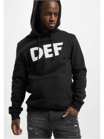 DEF DEF Kapuzenpullover in black