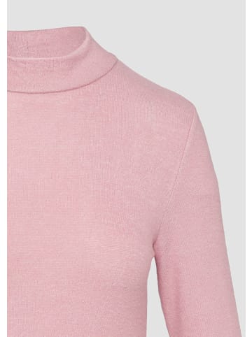 QS T-Shirt langarm in Pink