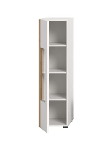 xonox.home Vitrine  (B/H/T: 30x112x33 cm) in weiß