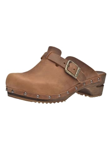 Sanita Clogs in Chestnut