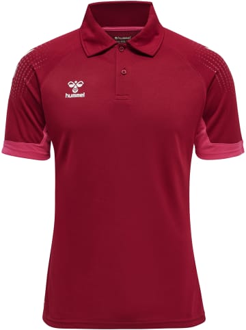 Hummel Hummel Polo Hmllead Multisport Herren Atmungsaktiv Feuchtigkeitsabsorbierenden in BIKING RED