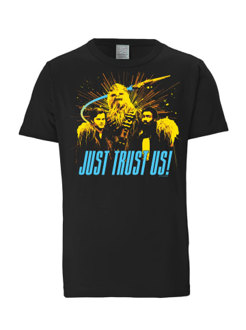 Logoshirt T-Shirt Star Wars - Just Trust Us! in schwarz