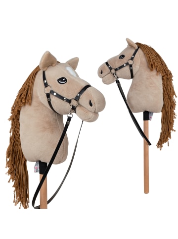 Pink Papaya Hobby Horse " Dunja - Small " in beige