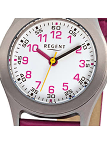 Regent Armbanduhr Regent Kinderuhren pink klein (ca. 26mm)