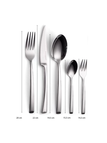 Echtwerk 30 tlg. Set Tafelbesteck "Avelino" in Silber
