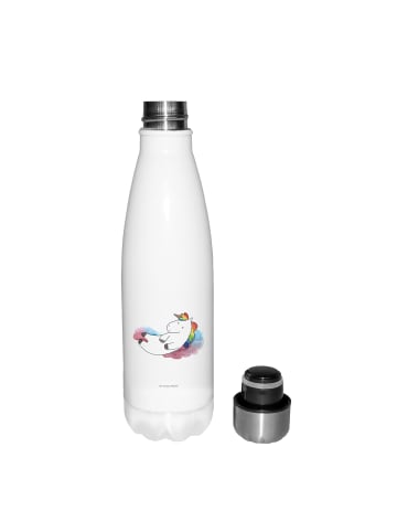 Mr. & Mrs. Panda Thermosflasche Einhorn Wolke 7 ohne Spruch in Weiß