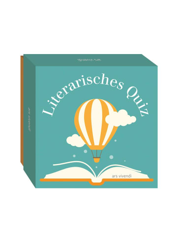 ars vivendi Literarisches Quiz (Neuauflage) | 66 Fragen rund um die Literatur