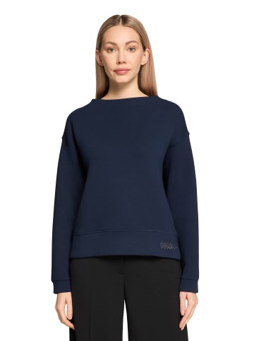 Betty Barclay Sweatshirt mit Stehkragen in dunkelblau